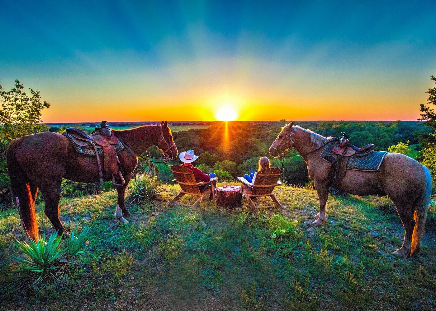 Sunset Horseback Ride With Scenic Views